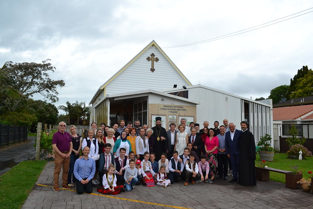 Канонска посета владике Силуана Окленду, Нови Зеланд