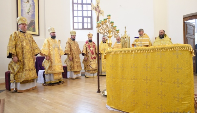 Епифаний освятил отремонтированный Вознесенский храм на Черниговщине