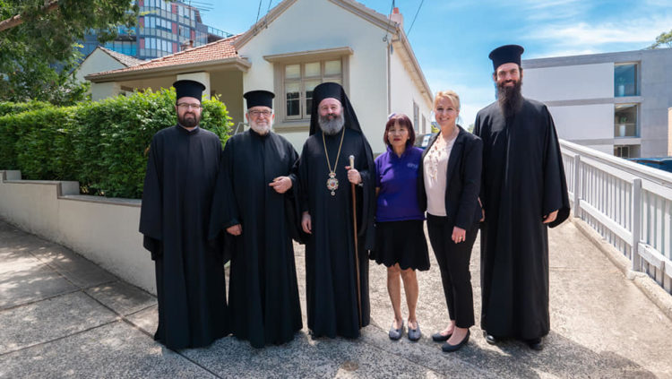 Архиепископ Макариос посетио Фондацију Естиа у Сиднеју