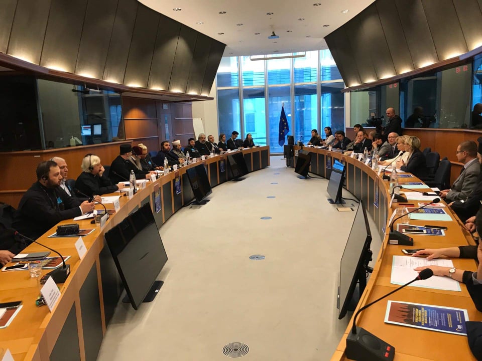 საქართველოს მართლმადიდებელი ეკლესიის დელეგაციის ვიზიტი ბრიუსელში