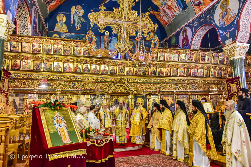 Κορυφώθηκαν οι εόρτιες εκδηλώσεις για τον Άγιο Δαμασκηνό τον Στουδίτη