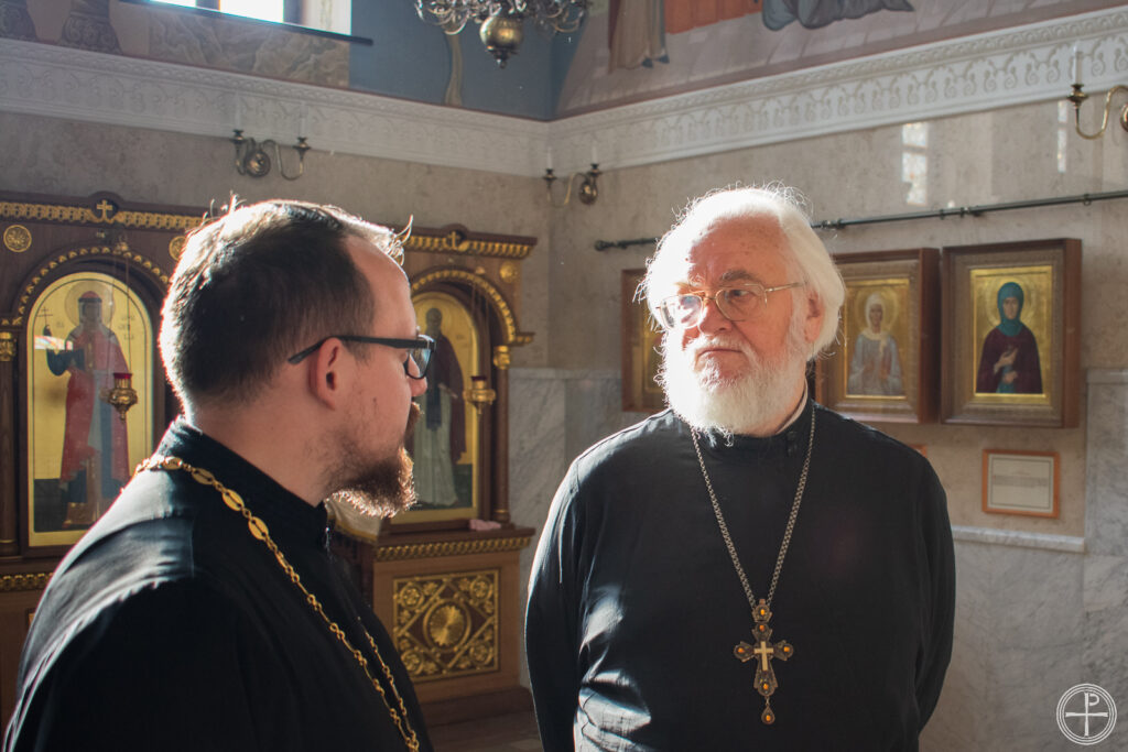 Состоялась встреча студентов Минской духовной академии с известным церковным историком и канонистом протоиереем Владиславом Цыпиным