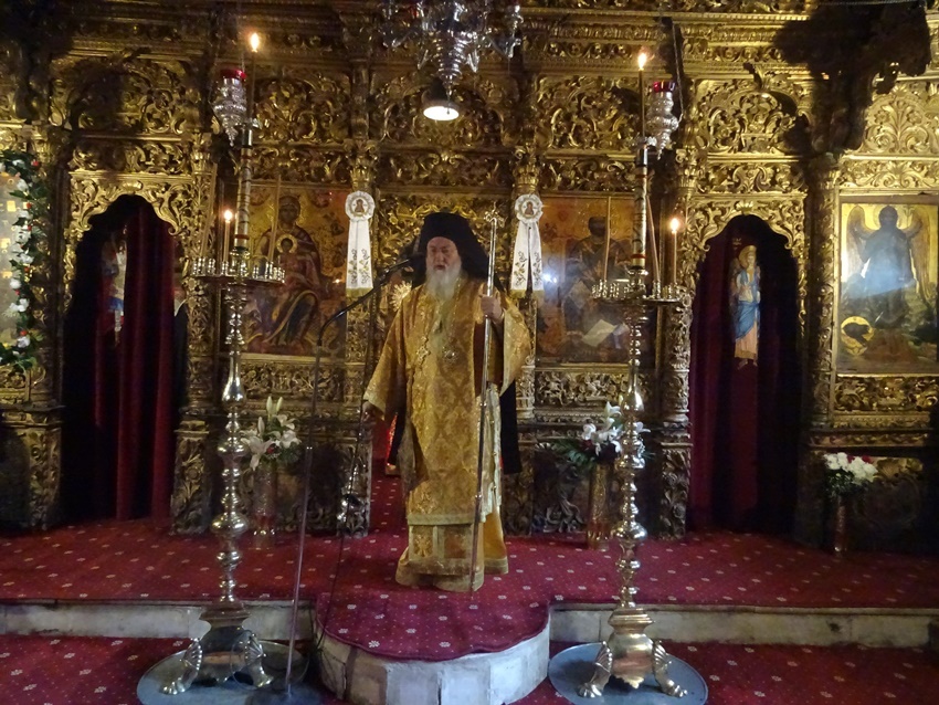 Ο Μητροπολίτης Κορίνθου στη Β’ πανήγυρη της Ι.Μ. Αγίου Γεωργίου Φενεού