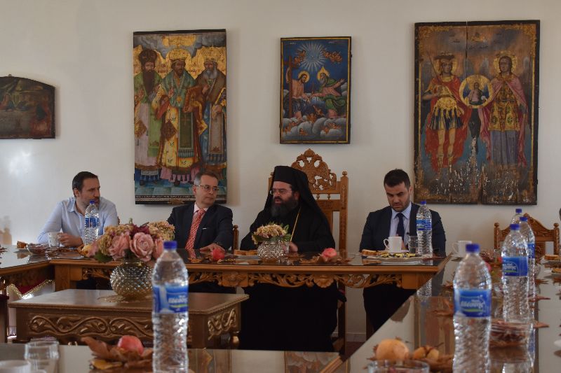 Μέλη της Διπλωματικής Ακαδημίας του ΥΠΕΞ στον Μητρ. Μαρωνείας