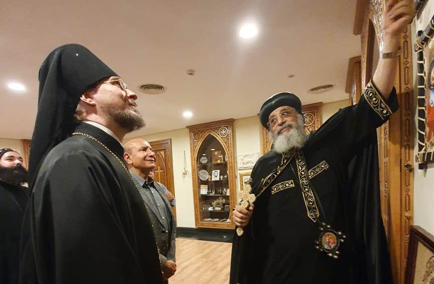 Делегация Русской Православной Церкви совершила паломничество к общехристианским святыням Египта