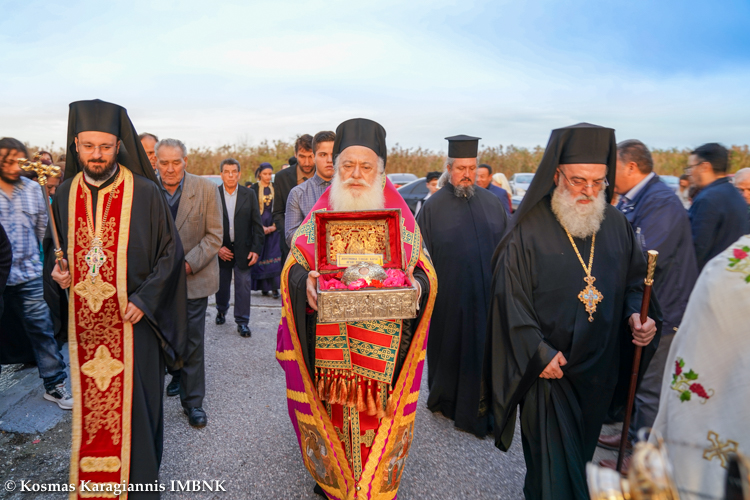 Στα Κύμινα η Τιμία Κάρα της Αγ. Παρασκευής