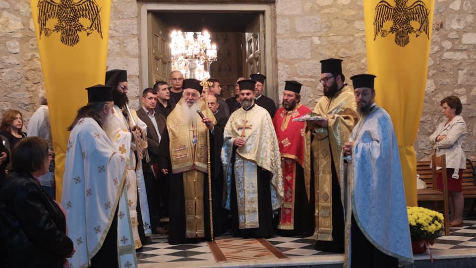 Ο Θηβών Γεώργιος στην πανήγυρη των Αγίων Αναργύρων