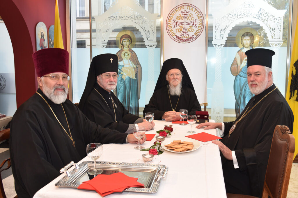 Η συνάντηση του Οικ. Πατριάρχη με τον Ρώσο Αρχιεπίσκοπο