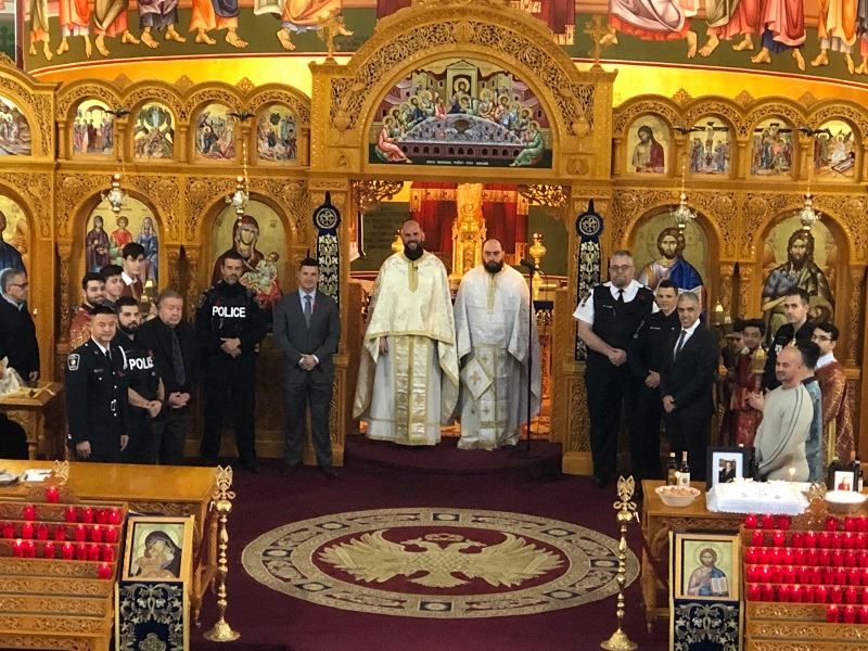 Greek Orthodox Archdiocese of Canada: An Artoclasia was celebrated at Sts. Panteleimon, Anna, & Paraskevi in Markham for all Medical Professionals and First Responders