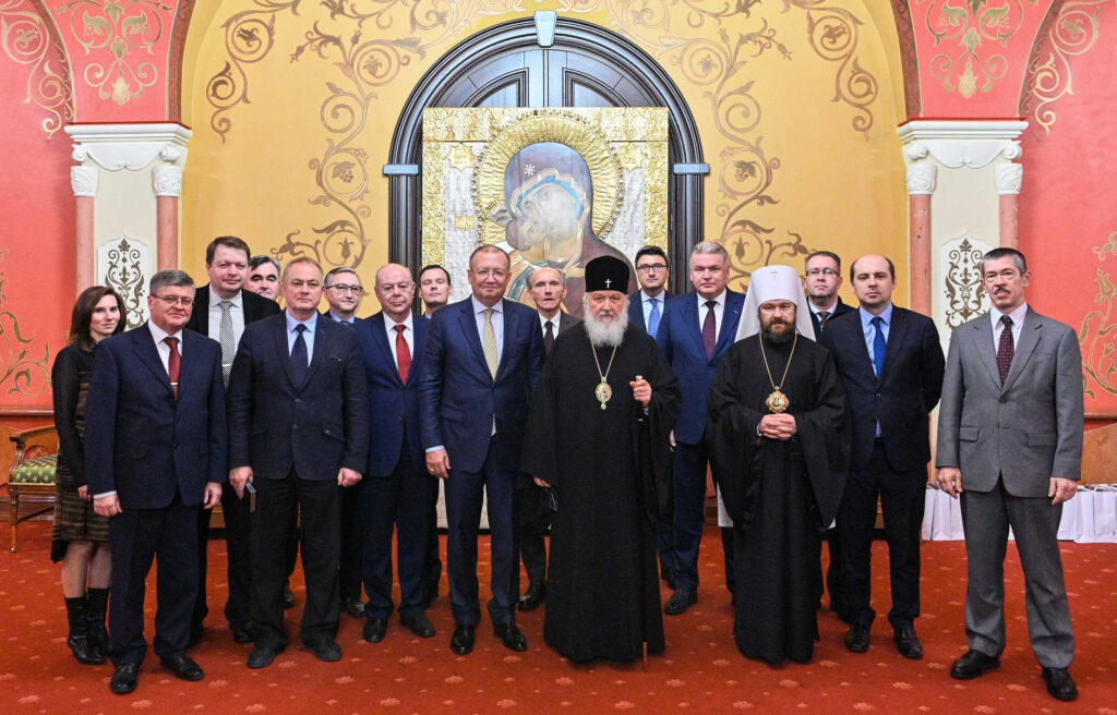 Святейший Патриарх Кирилл встретился со слушателями Высших дипломатических курсов