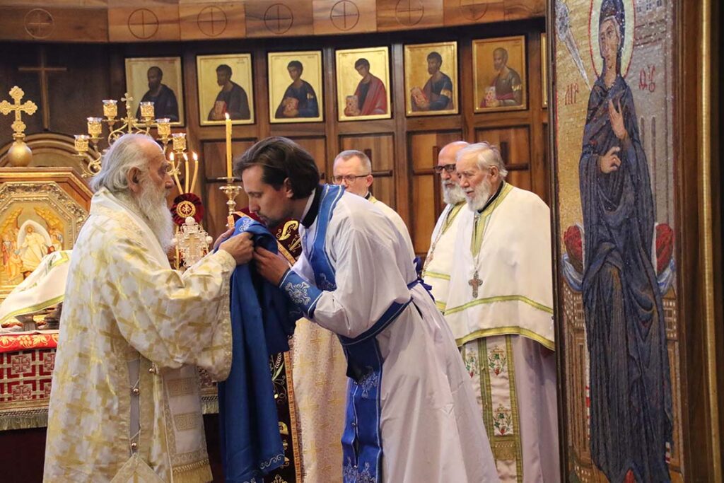 Његова Светост Патријарх рукоположио ђакона Бранислава Кеџића у презвитерски чин