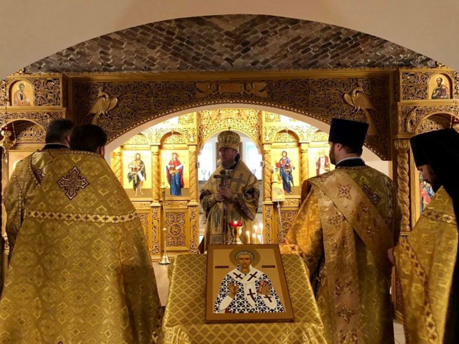 ПЕРЕНЕСЕНИЕ МОЩЕЙ ПРАВЕДНОГО ЛАЗАРЯ ЧЕТВЕРОДНЕВНОГО, ЕП.КИТИЙСКОГО