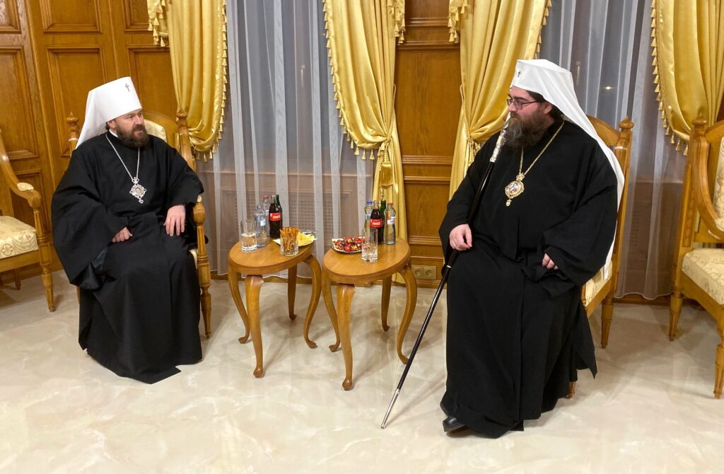 Митрополит Волоколамский Иларион встретился с Предстоятелем Православной Церкви Чешских земель и Словакии