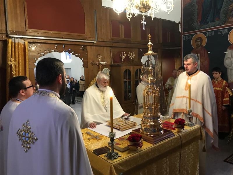 Прослављена храмовна слава у Хамбургу