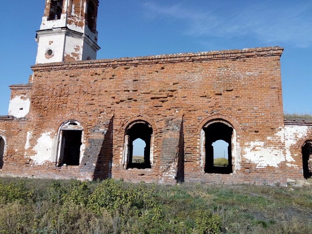 Началось восстановление православного храма в селе Попово