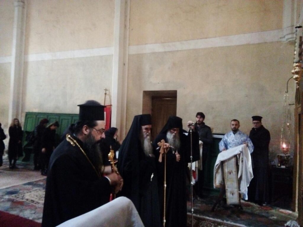 Света архијерејска литургија у Манастиру Свете Ане у Доњој Вријески код Дарувара