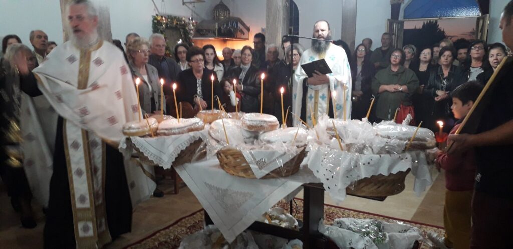 Η εορτή του Αγίου Νεκταρίου στον ομώνυμο Ιερό Ναό στο Δοκίμι Αγρινίου