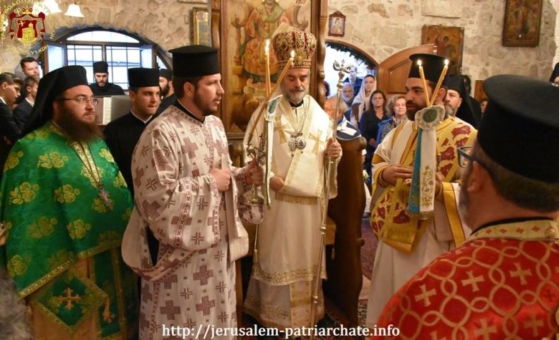 The Jerusalem Patriarchate celebrated the commemoration of the Holy Great Martyr Demetrios the Myrrh Bearer