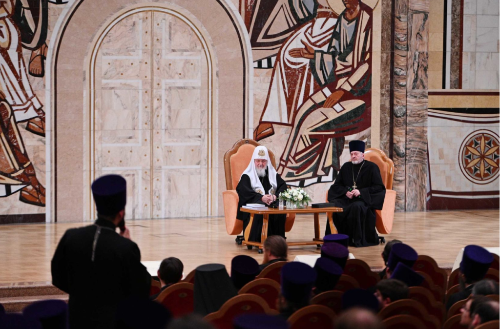 Состоялась встреча Святейшего Патриарха Кирилла с рукоположенными им священнослужителями