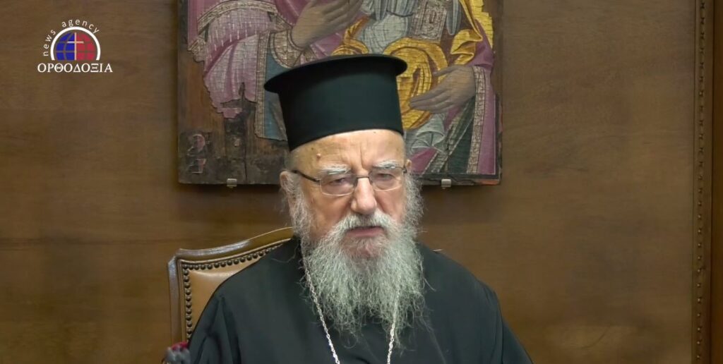 Metropolitan of Aetolia and Akarnania speaks to Orthodoxia news agency