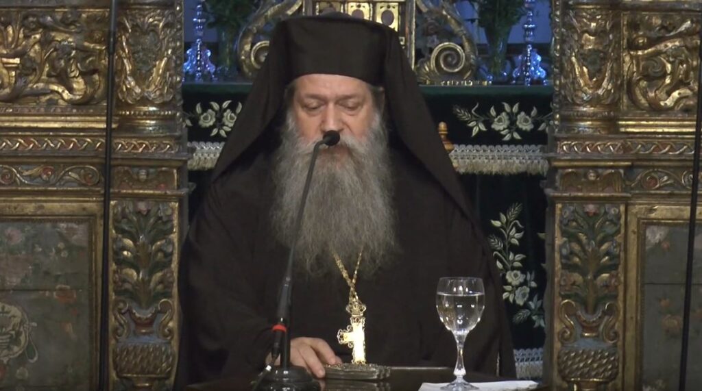 Ο Καθηγούμενος Γαβριήλ για τον Άγιο Ιάκωβο Τσαλίκη