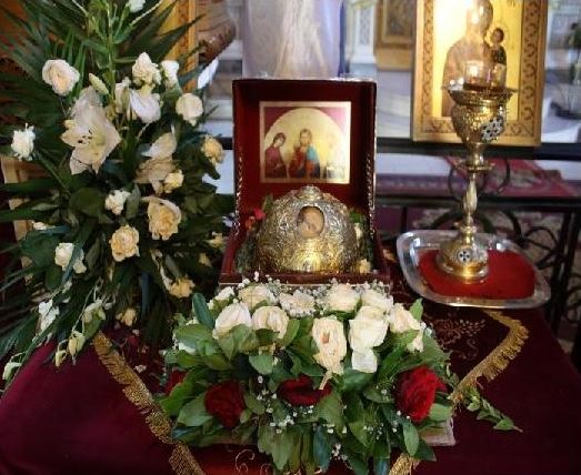 Η Τιμία Κάρα του Οσίου Δαυίδ στον Προφήτη Ηλία Αγίας Παρασκευής