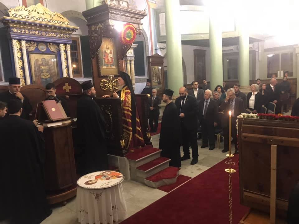 Μ. Εσπερινός της εορτής για την ανακομιδή των Ιερών Λειψάνων του Αγίου Γεωργίου του Τροπαιοφόρου