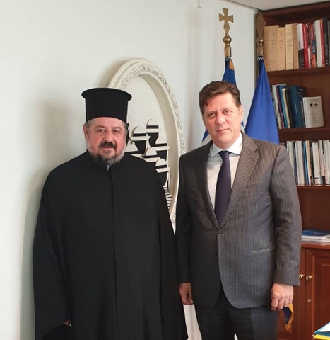 Στον Μιλτιάδη Βαρβιτσιώτη ο Μητροπολίτης Ζάμπιας