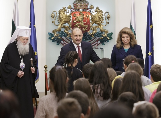 Ο Πατρ. Βουλγαρίας σε έκθεση για μαθητές στη Σόφια