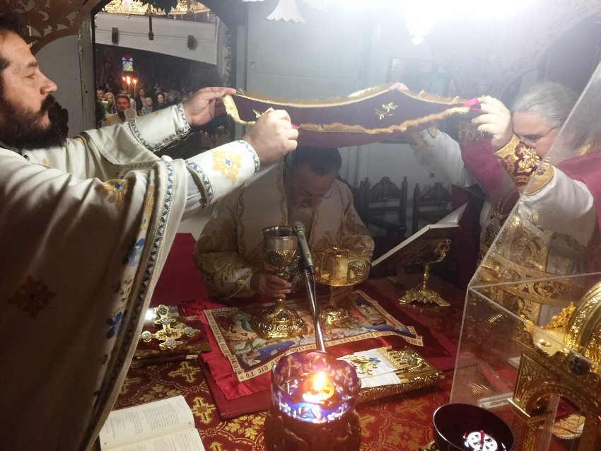 Στον Ι.Ν. Κοιμήσεως της Θεοτόκου Ζευγολατείου ο Μητροπολίτης Κορίνθου