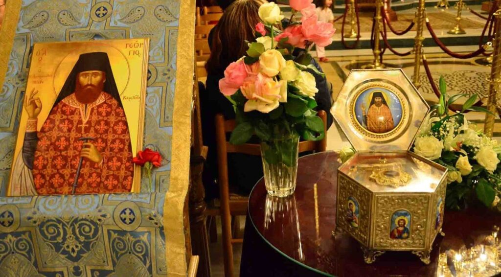 Ο Όσιος Γεώργιος Καρσλίδης