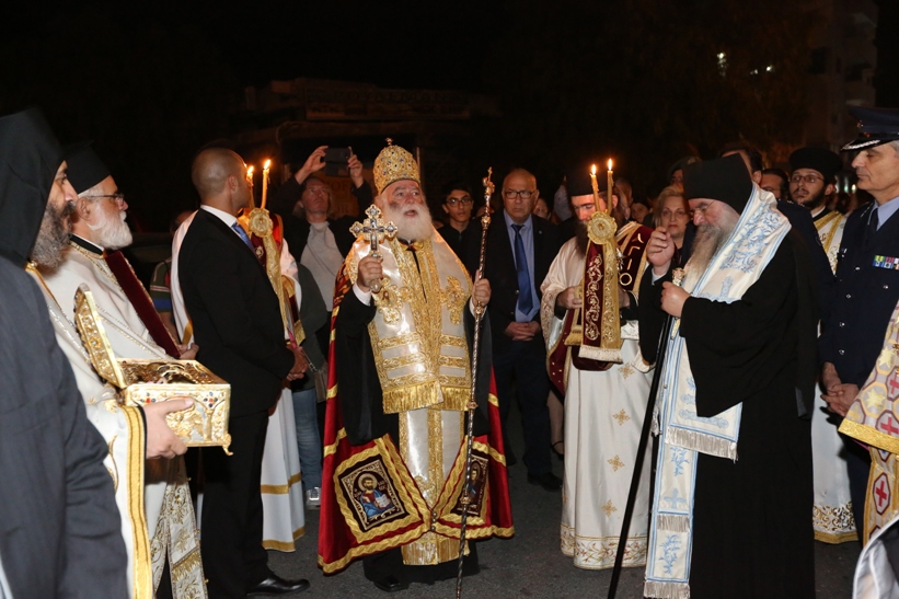 Ο Πατρ. Αλεξανδρείας στους εορτασμούς για τον Πολιούχο Λεμεσού