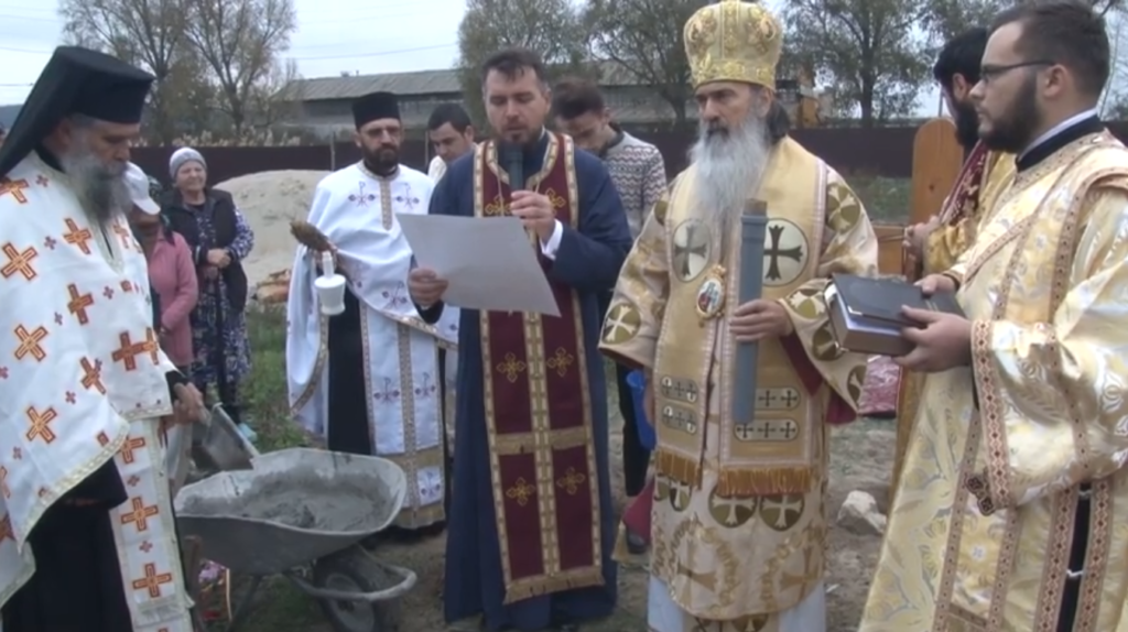 Foundation-laying for new cathedral in Constanta dedicated to St. Dionysius Erhan
