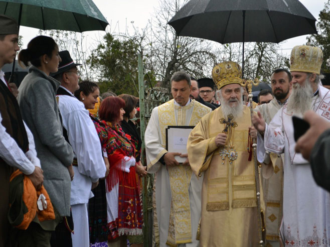 Ο Πατριάρχης Σερβίας στη γενέτειρα του προκατόχου του