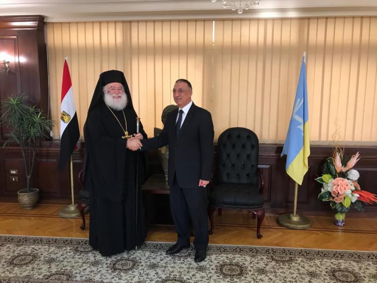 Στον νέο κυβερνήτη Αλεξανδρείας ο Πατρ. Θεόδωρος