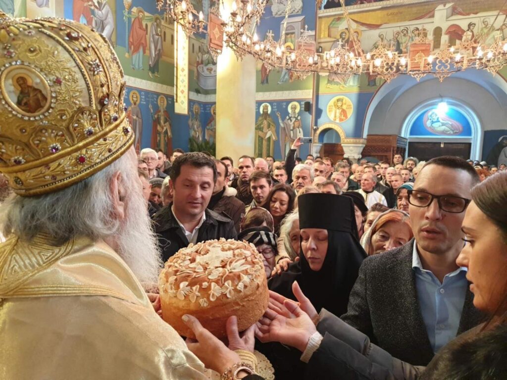 Feast of the Entrance into the Temple of the Theotokos celebrated in Belgrade by Serbian Patriarch