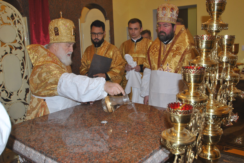 МИТРОПОЛИТ ПАВЕЛ ОСВЯТИЛ ХРАМ В ЧЕСТЬ РОЖДЕСТВА ИОАННА ПРЕДТЕЧИ В АГРОГОРОДКЕ БУЙНИЧИ