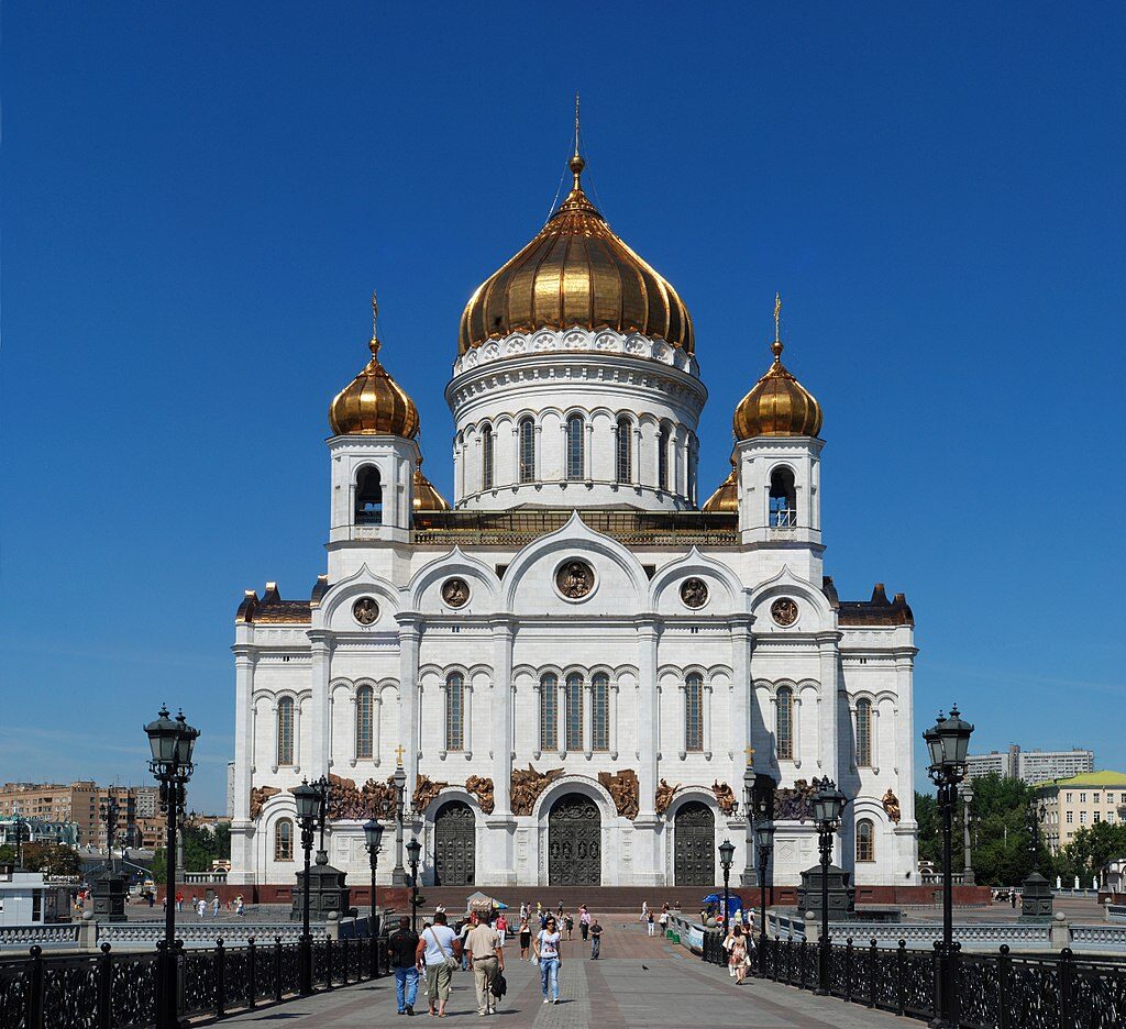 В Москве “заминировали” храм Христа Спасителя