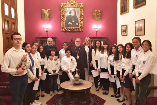 Τα κάλαντα της Αμπετείου στον Μητρ. Μέμφιδος