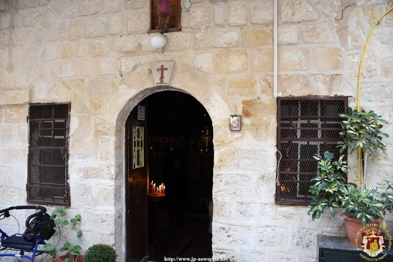 Ο Άγιος Σπυρίδων στο Πατριαρχείο Ιεροσολύμων