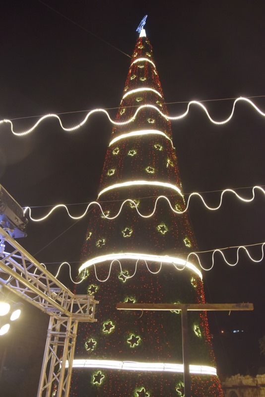 Το χριστουγεννιάτικο δέντρο της Ορθοδόξου κοινότητας στην Ιορδανία