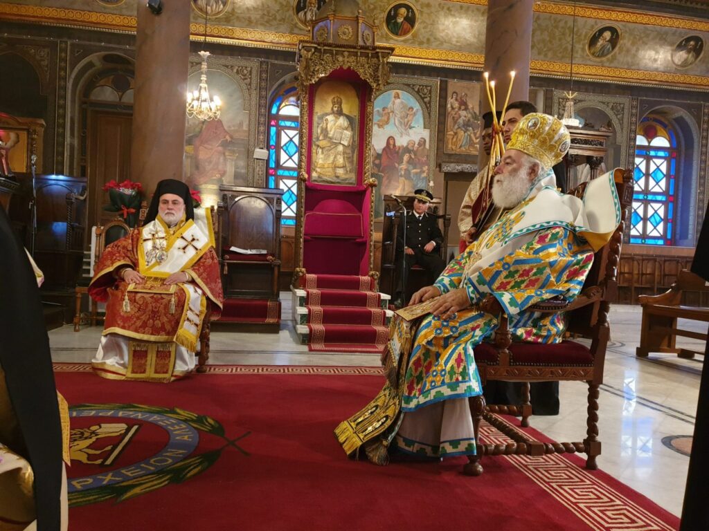 Μήνυμα ειρηνικής συνύπαρξης από τον Πατρ. Αλεξανδρείας