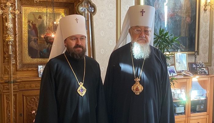 Moscow Patriarchate’s Metropolitan of Volokolamsk received by Primates of Orthodox Churches of Poland, Czech Lands and Slovakia