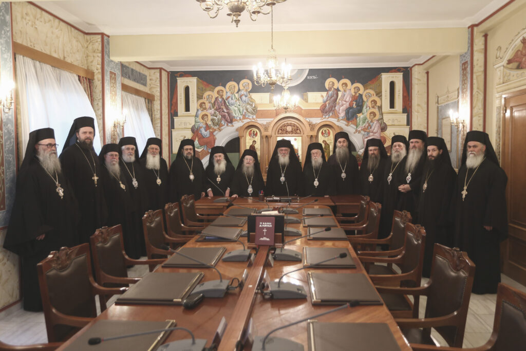 Last Holy Synod of Church of Greece session for 2019 this week