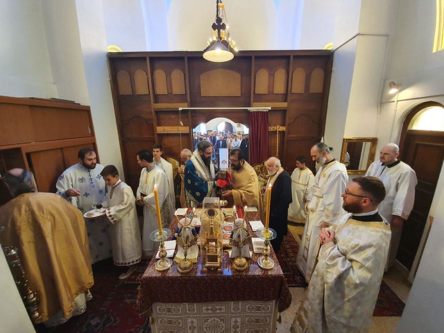 Рукоположење у манастиру Светог Саве у Илајну