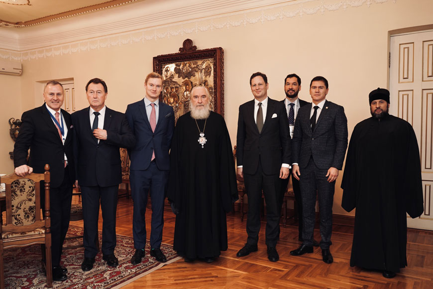 Члены Калужского городского отделения ИППО приняли участие во встрече митрополита Калужского и Боровского Климента с принцем Георгом Фридрихом Прусским