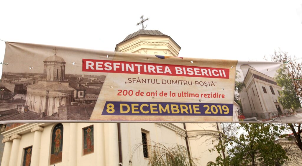 O veche biserică bucureșteană va fi resfințită duminică, la împlinirea a 200 de ani