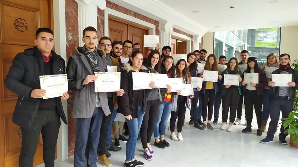 Departamenti i Theologjisë dhe Kulturës, Kolegji Universitar Logos: Studentët e Departamentit të Theologjisë dhe Kulturës vizituan bibliotekën