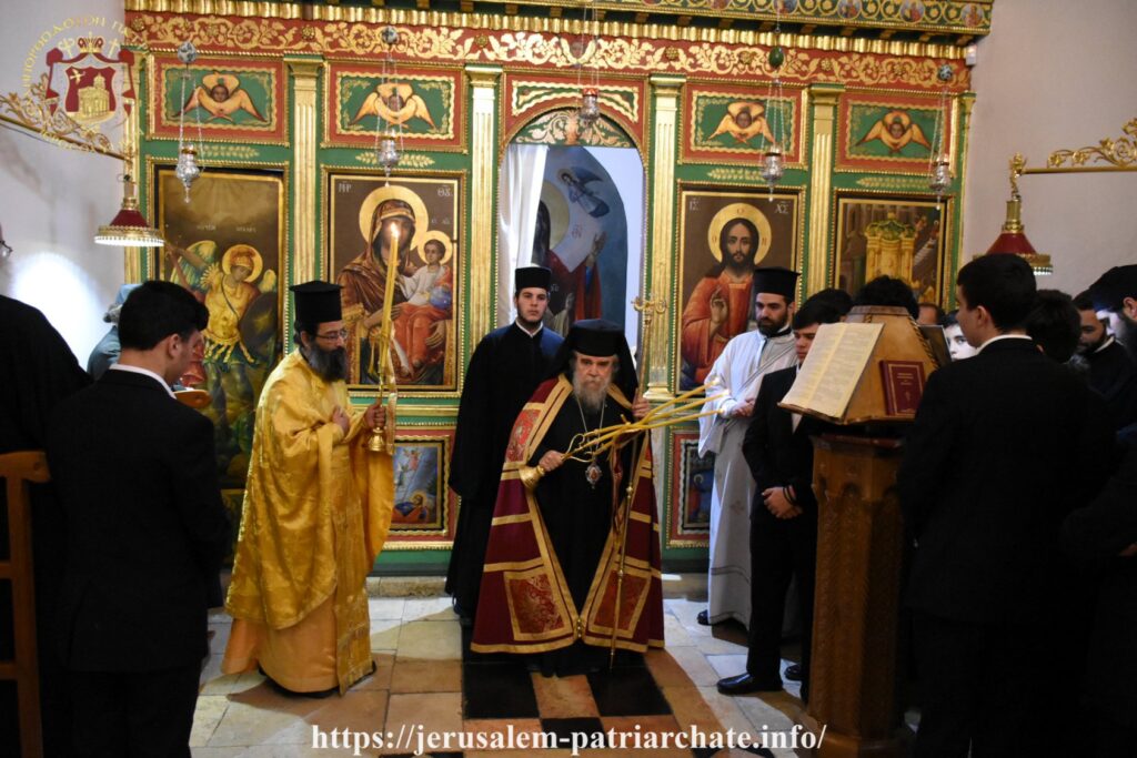 Jerusalem Patriarchate celebrated the commemoration of the Entry of Theotokos into the Temple