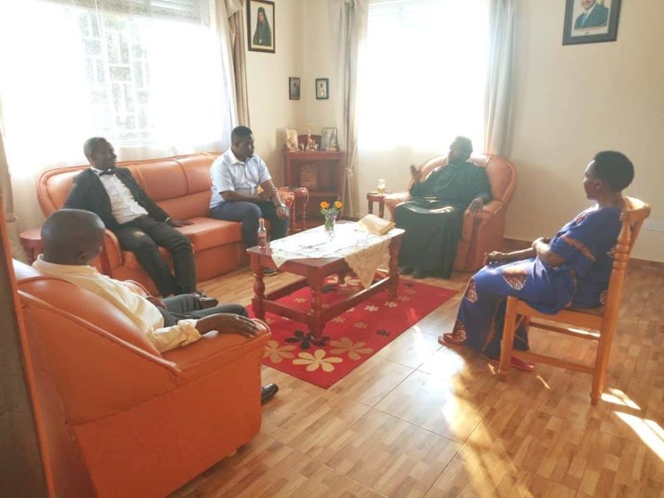 The Bishop of Orthodox Diocese of Gulu and Eastern Uganda received the Director of Holy Cross Orthodox Hospital